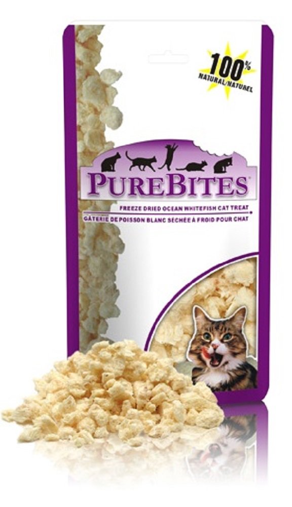 PureBites Freeze-Dried Cat Treats with Ocean Whitefish .39 oz