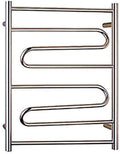 Bathroom Wall Heater Electric Towel Warmer Rack, Wall Mounted Heated Towel Bars, Metal Bathroom Dryer Rack for Clothes and Towels 31.5 x 22 x 4.82 inch,Plugin (Color : Plugin) (Har