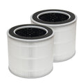 PUREBURG Replacement Filter Compatible with Dreo Macro AP505s Air Purifier Part NP. DR-HAP005S, H13 True HEPA and Activated Carbon Multi-Layer Filtration, Pack of 2