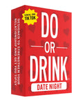Do or Drink Date Night - Couples Drinking Card Game for Adults, Fun Romantic Game for Two, Perfect for Game Night, Parties, or Gifts for Boyfriend, Girlfriend, or Wife and Husband, 250 Cards