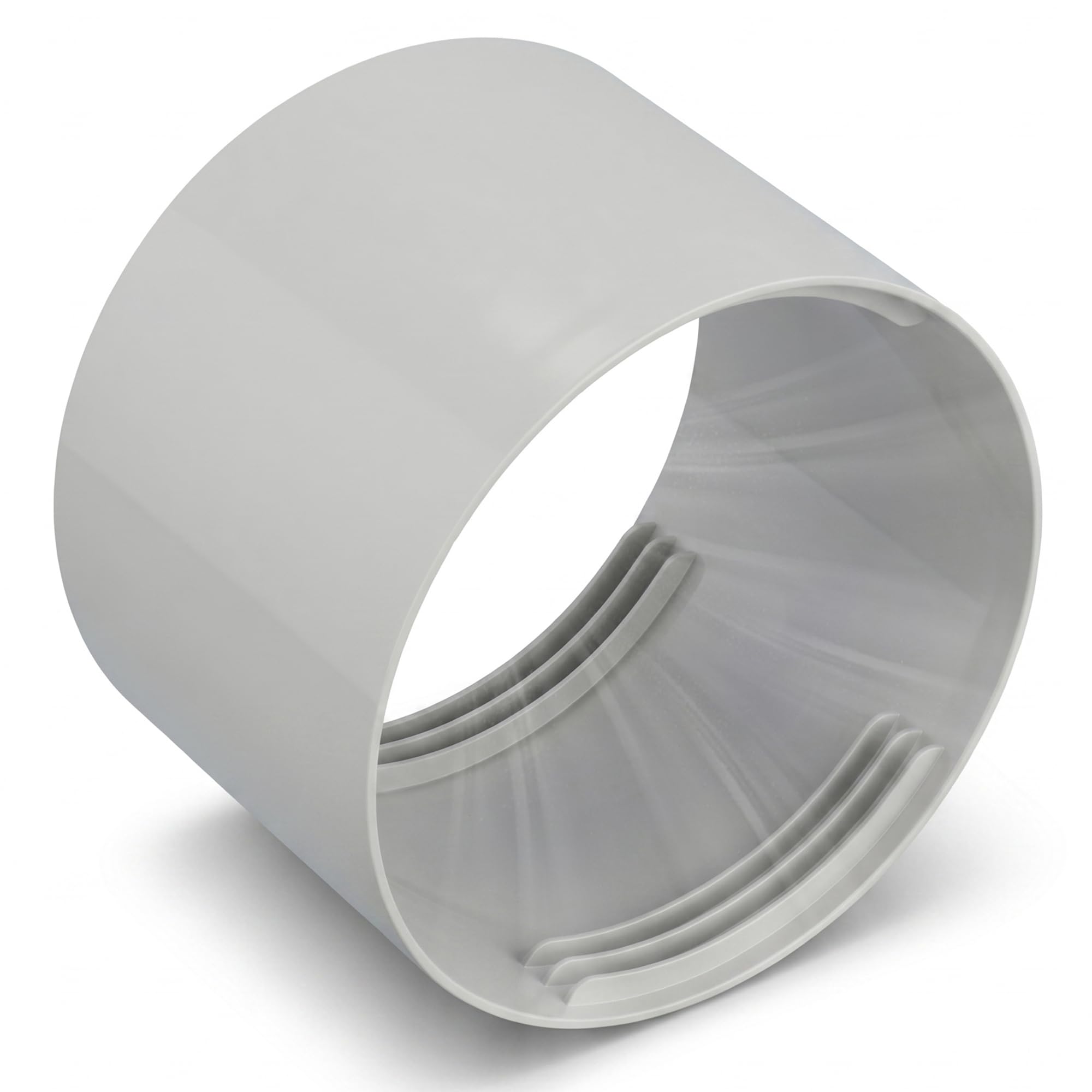 5.9 Inch Portable Air Conditioner Exhaust Hose Coupler, Universal AC Hose Extension Connector for Clockwise & Counter Clockwise Threads