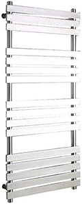 Heated Towel Rail Rails Heated Towel Warmer, Electric Towel Drying Rack, Home Bathroom Hotel Wall Mounted Hot Towel Warmer Stainless Steel Towel Heater, 45.6" 20.4" (Size : Plugin)