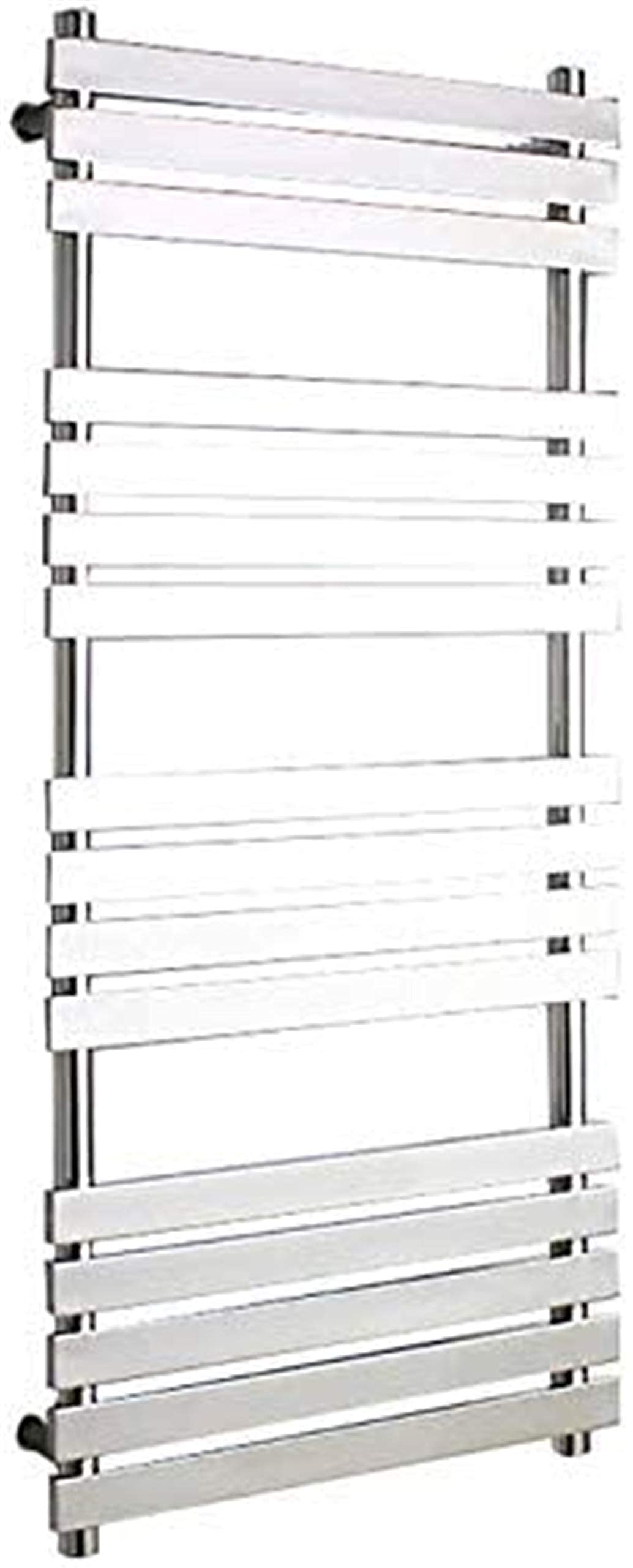 LUNEZY Heated Towel Rail Rails Heated Towel Warmer, Electric Towel Drying Rack, Home Bathroom Hotel Wall Mounted Hot Towel Warmer Stainless Steel Towel Heater, 45.6" 20.4" (Size : Plugin)