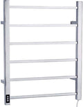 Heated Towel Rail Rails Towel Warmer,Heated Towel Rack, Electric Towel Warmer Wall-Mounted Stainless Steel Heated IP56 Waterproof Towel Drying Bar for Bathroom, Sauna (Color : Hard