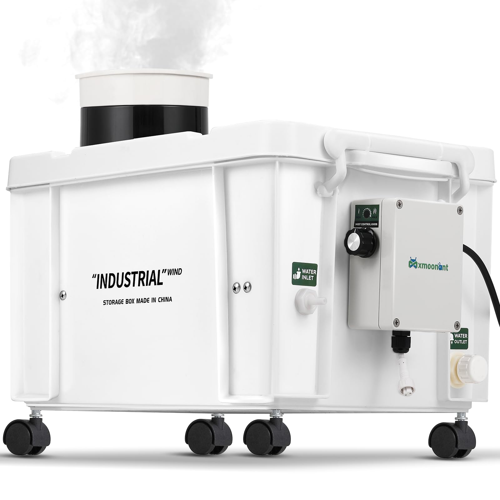 Mxmoonant 10kg/H Ultrasonic Mist Maker DIY Humidifier Kit, Adjustable Mist Volume | Automatic Water Filling | Humidity Controller Cool Mist Humidifier for Mushroom Growing, Greenhouses 110V