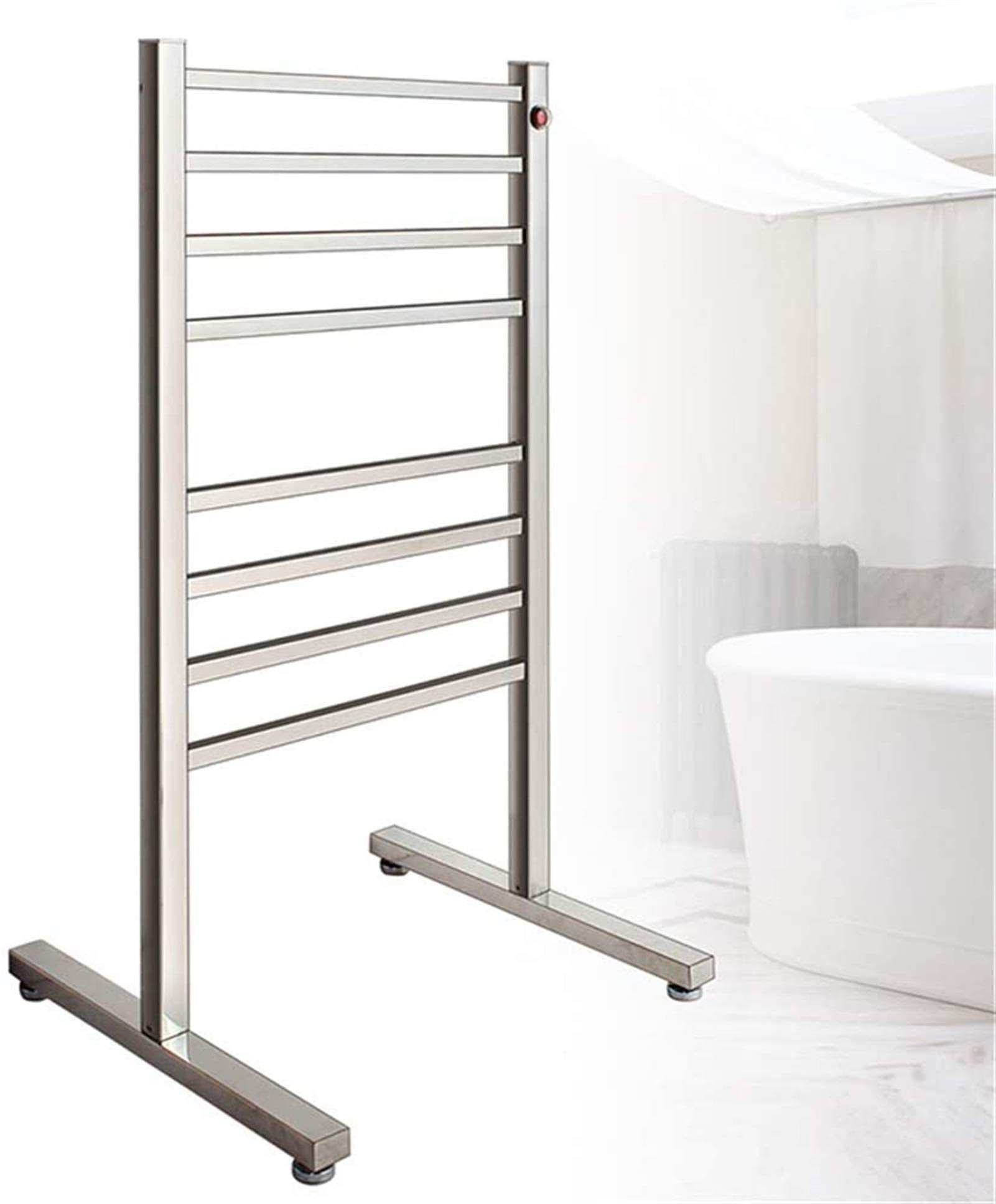 Bathroom Wall Heater Towel Warmer Dryer Rack Bathroom Accessories Stainless Steel Standing Towel Radiator Heated Towel Rail Wire Rack