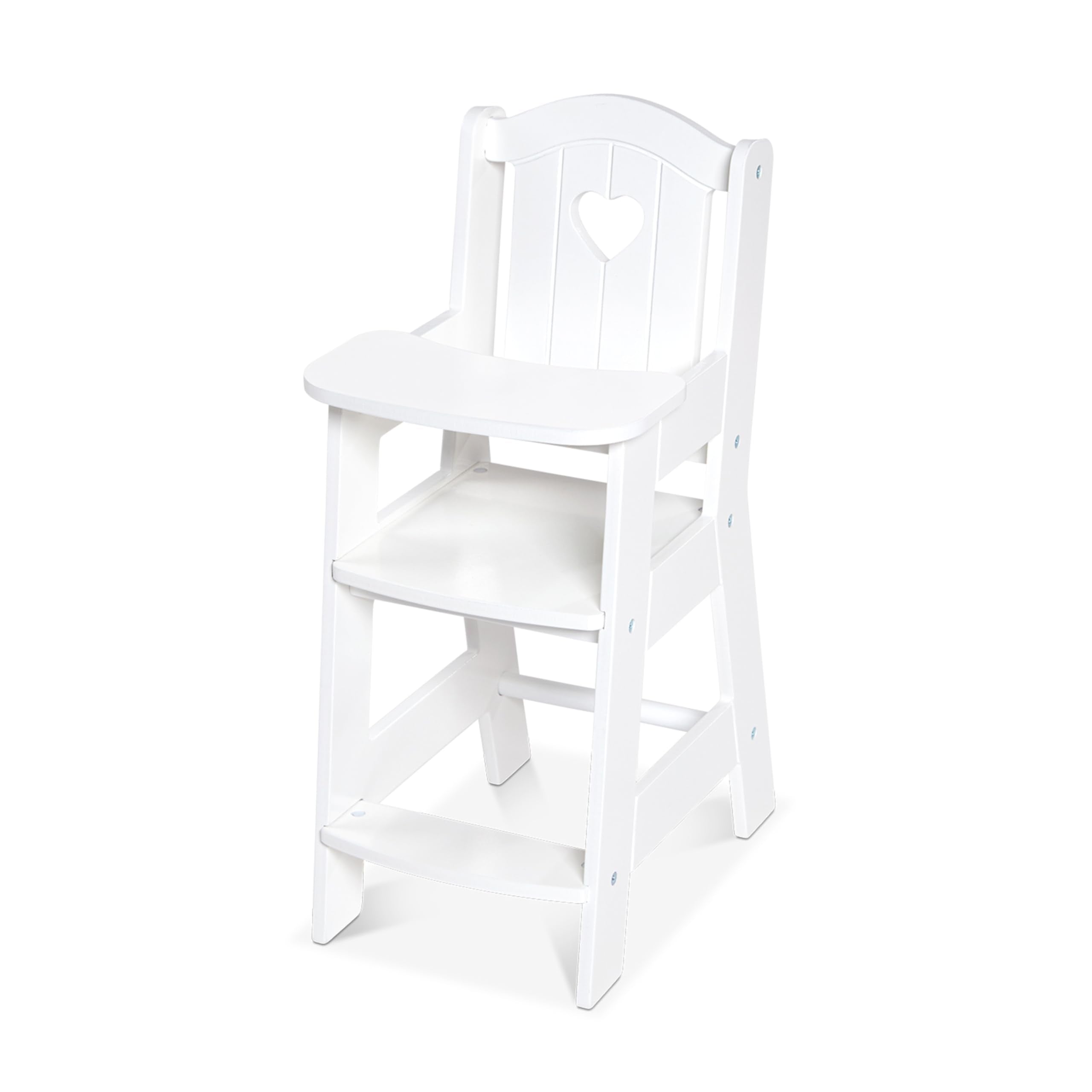 Melissa & Doug Play High Chair Pretend Play High Chair Baby Doll Accessories