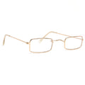 Skeleteen Old Man Costume Glasses - Rectangular Granny 100 Days of School Dress Up Eyeglasses - 1 Pair