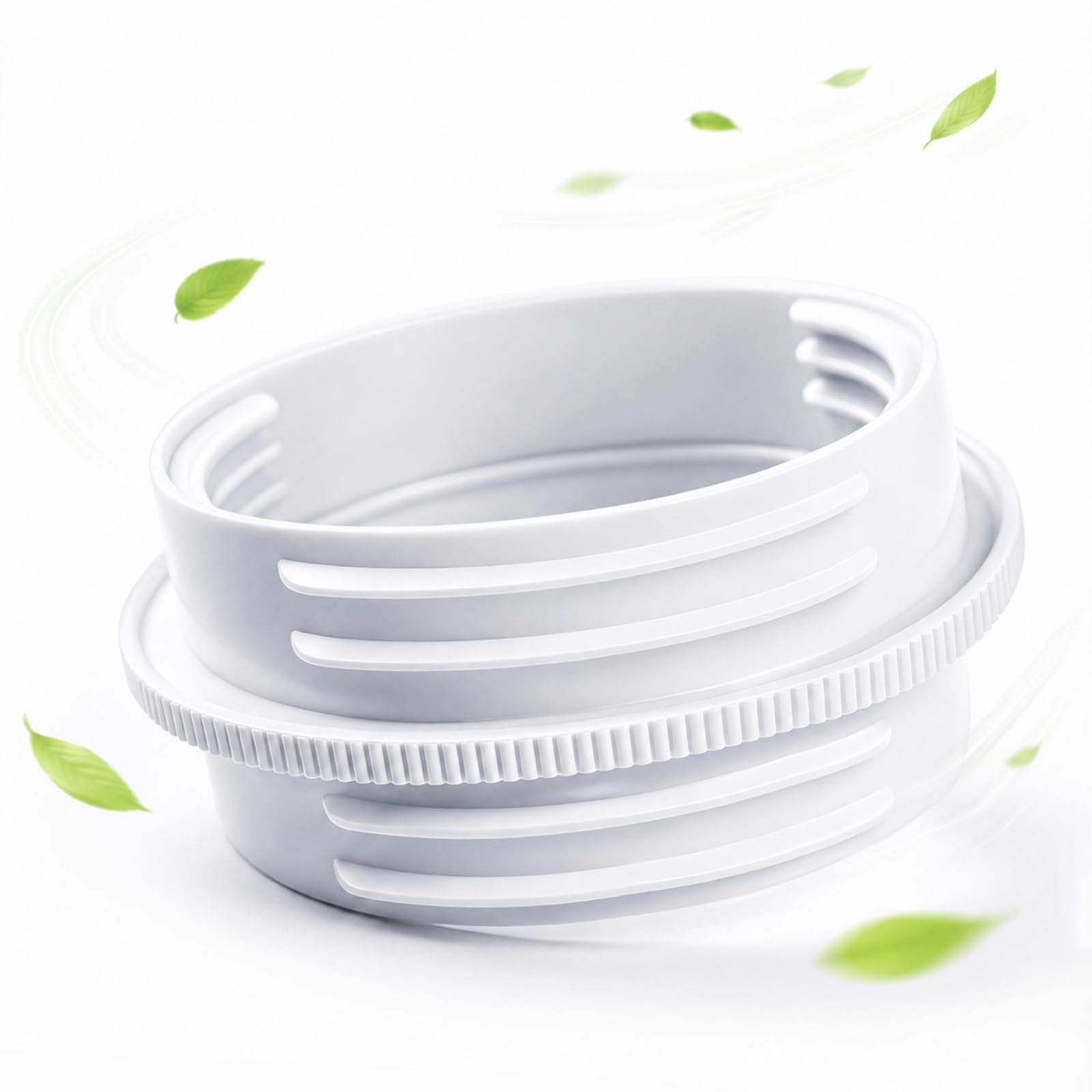 Angooni Portable AC Hose Connector - 4-in-1 Portable Air Conditioner Exhaust Hose Coupler, Tool-Free AC Hose Adapter for 5.1 and 5.9 Inch Portable AC Exhaust Hose, Exhaust Hose Extension Adapter