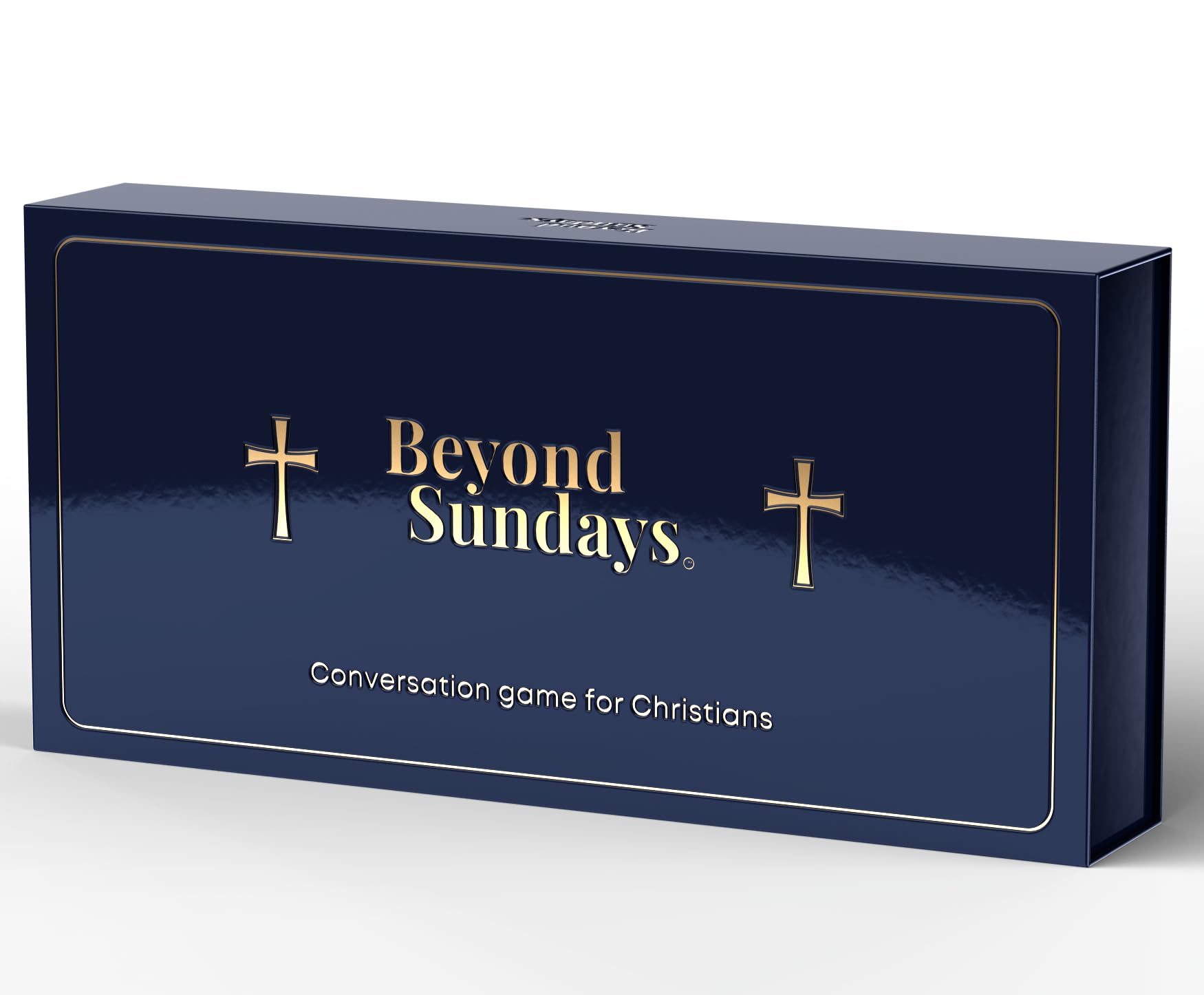 Christian Conversation Cards – Faith Card Game, 200 Cards & 3 Levels | Christian Gift for Women & Men | Premium Magnetic Gift Box for Small Groups, Date Nights & Family | Ages 14+