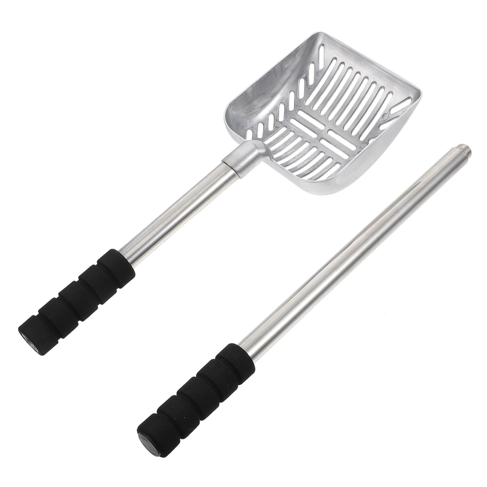 Long Handle Cat Litter Shovel Ergonomic Cleaning Tool for Scooping Non Slip Grip Design for Keeping Your Pet Litter Box Fresh and