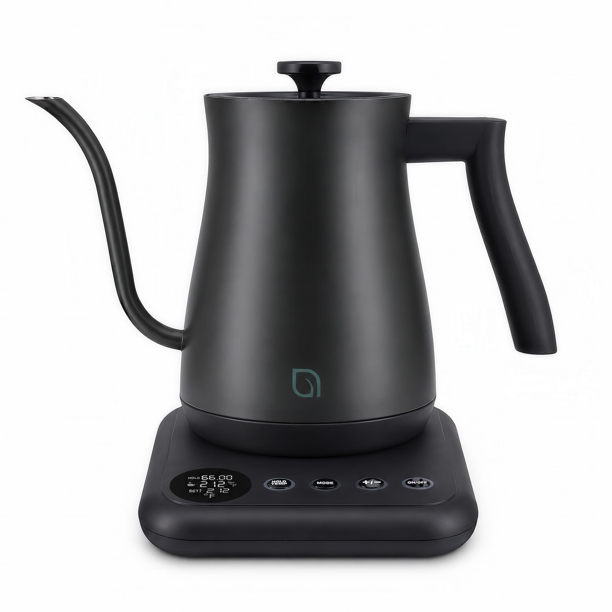 WILLOW ECO SERIES Gooseneck Electric Kettle with 5 Temperature Presets and Keep Warm Feature, 0.8L Pour Over Kettle for Coffee & Tea 1200W Quick Heating with 100% Stainless Steel Interior Water Heater