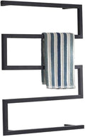 Heated Towel Rail Rails Towel Warmer Rack, Electric WallMounted Heated Towel Rack, Stainless Steel Heated Towel Rack Chrome Polished Finished for Bathroom,Plugin (Color : Hardwirin