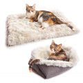 Cat Litter Pet Kennel Cat Pad Cushion Dual-use Long-haired South Korea Velvet Autumn and Winter Nest Cat Litter Mattress Pet Pad 61cm X cm 51