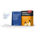 Children are Human | 140 Conversation Cards to Help Bond with Kids | Card Game for Elementary School Children | Designed by Experts for Grades 2-5 | Ages 7-10+