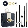 31mm Quartz Long Shaft Clock Movement DIY Wall Clock Movement Mechanism Clock Repair Kit Replacement (Shaft Length 1-1/5 inch,2 Pair Hands)