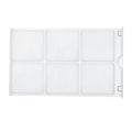 WJ85X21746 Air Conditioner Filter Compatible with GE Air Filter Replacement Parts Model for AHQ06LYW1 AHQ06LYQ1 AHR05LWQ2 AHTC05AAW1 Replaces AP6280063 4588851 A0010209471 PS12171954 (1 Pack)