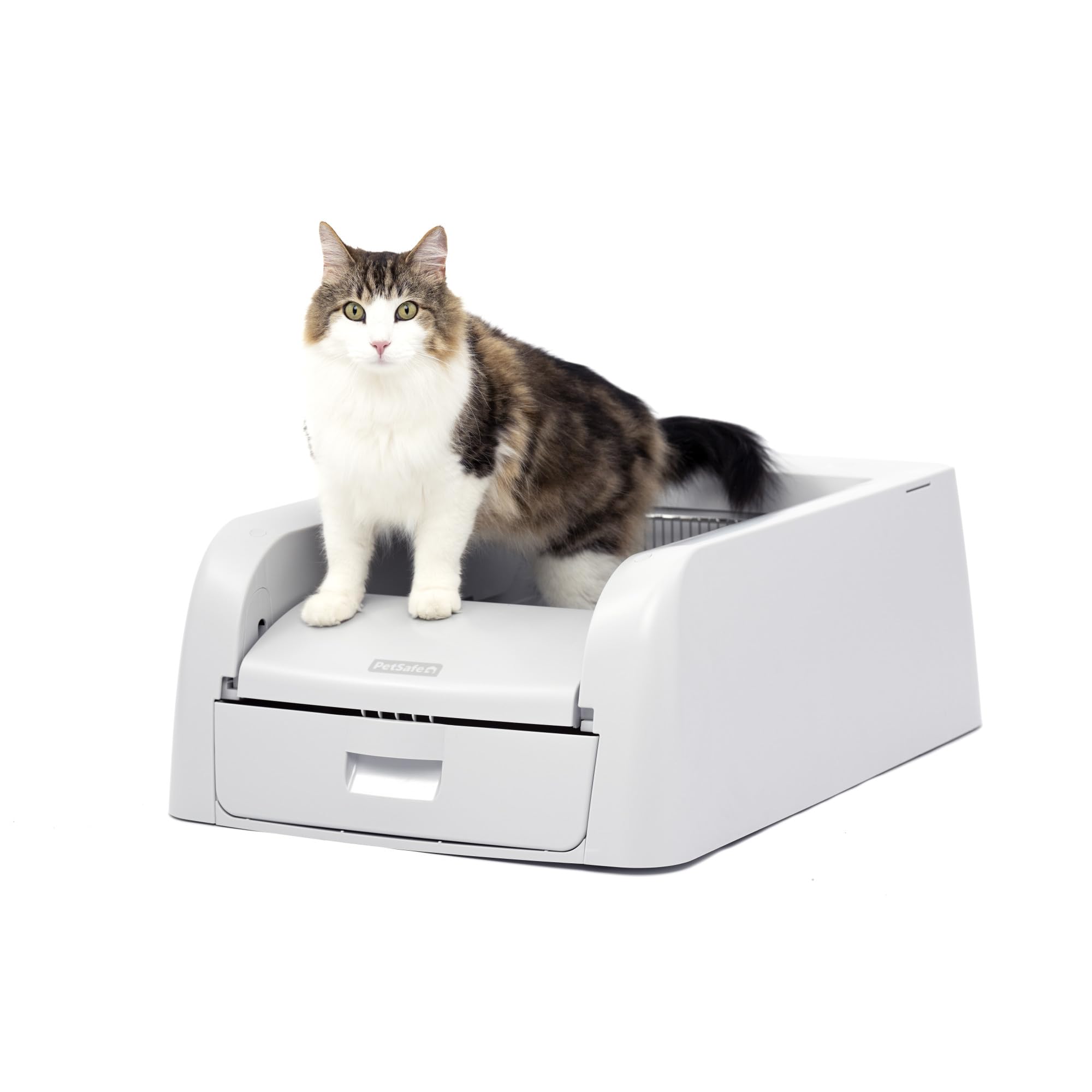 PetSafe ScoopFree Clumping Self-Cleaning Litter Box - Automatic Electric Litter Box - Mess-Free Waste Disposal - Odor-Free for Fresh Environment