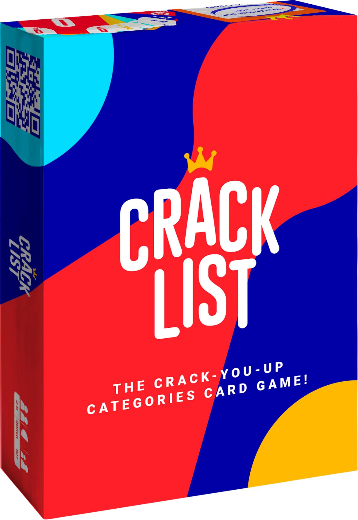 SAVANA Crack List - The Crack-You-Up Categories Card Game | 2+ Players | Quick and Hilarious Game for Kids, Teens and Adults | Family Board Games