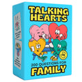Conversation Cards for Family, 200 Fun Questions and 20 Challenges for Dinnertime, Road Trips, and Game Night