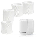 Humidifier Wicking Replacement Filter 4-Pack, Compatible with Canopy Bedside and Nursery Humidifier, Premium Wood Pulp & Paper Filter for Clean, Refreshing Mist and Optimal Home Comfort
