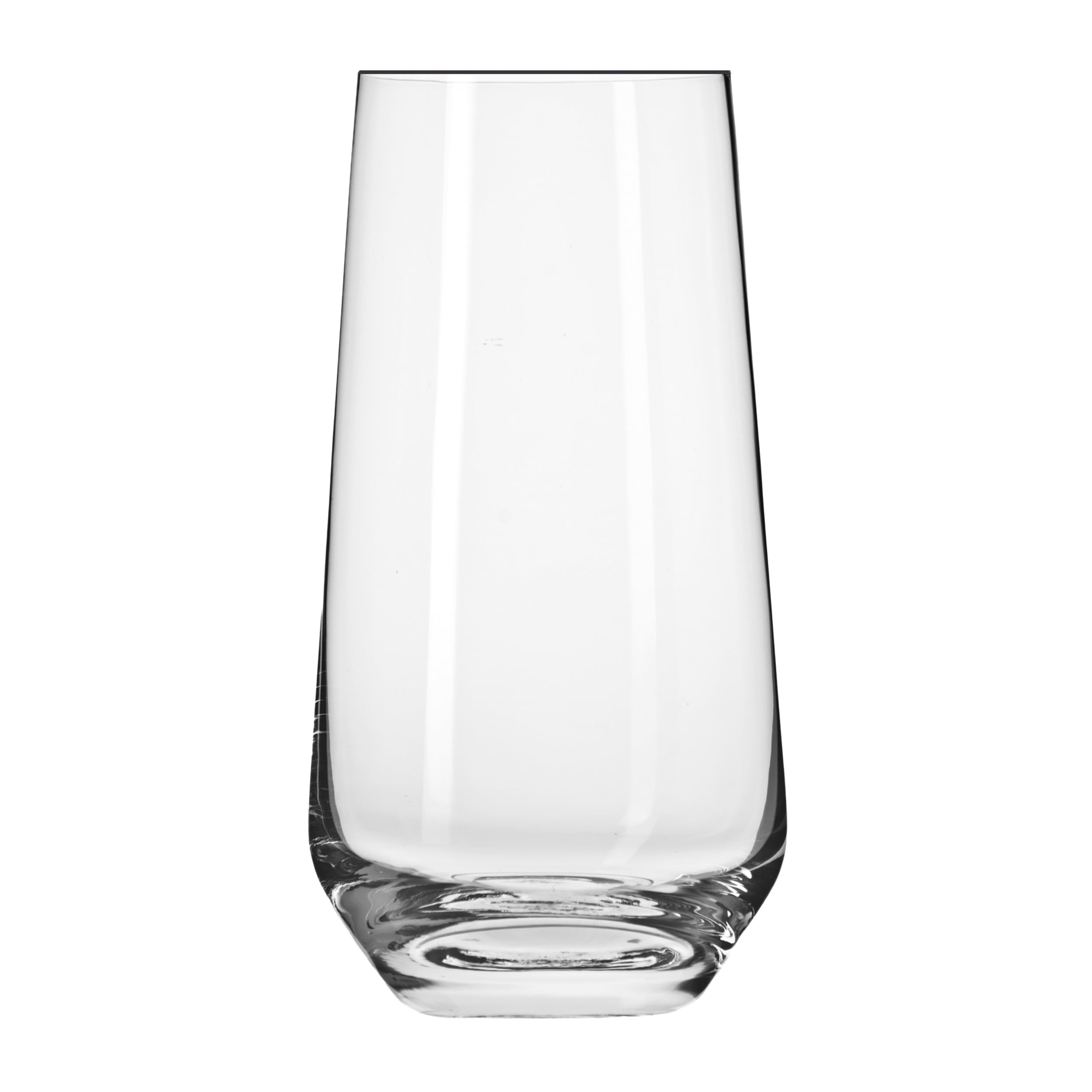 Krosno Tall Water, Juice, Drinking Glasses, Set of 6, 16.2 oz, Splendour Collection, Highball & Tumbler Crystal Glass, Dishwasher Safe, Made in Europe