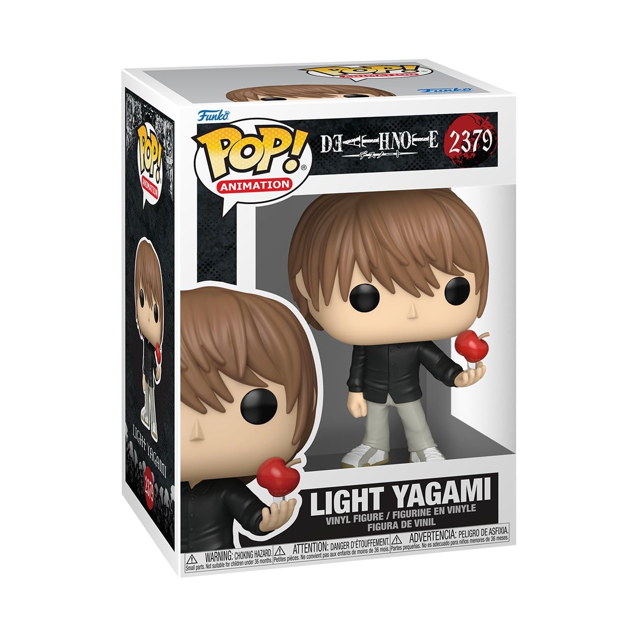 Funko Pop! Animation: Death Note - Light Yagami - Collectable Vinyl Figure - Gift Idea - Official Merchandise - Toys for Kids & Adults - Anime Fans - Model Figure for Collectors and Display