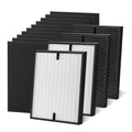 [14 Pack] 3000 Air Replacement Filters, Compatible with Air Doctor 3000, 3000M, 3000Pro Purifier, Includes 2 High-Efficiency Air Filter, 2 Activated Carbn and 10 Extra Premium Pre-Filters