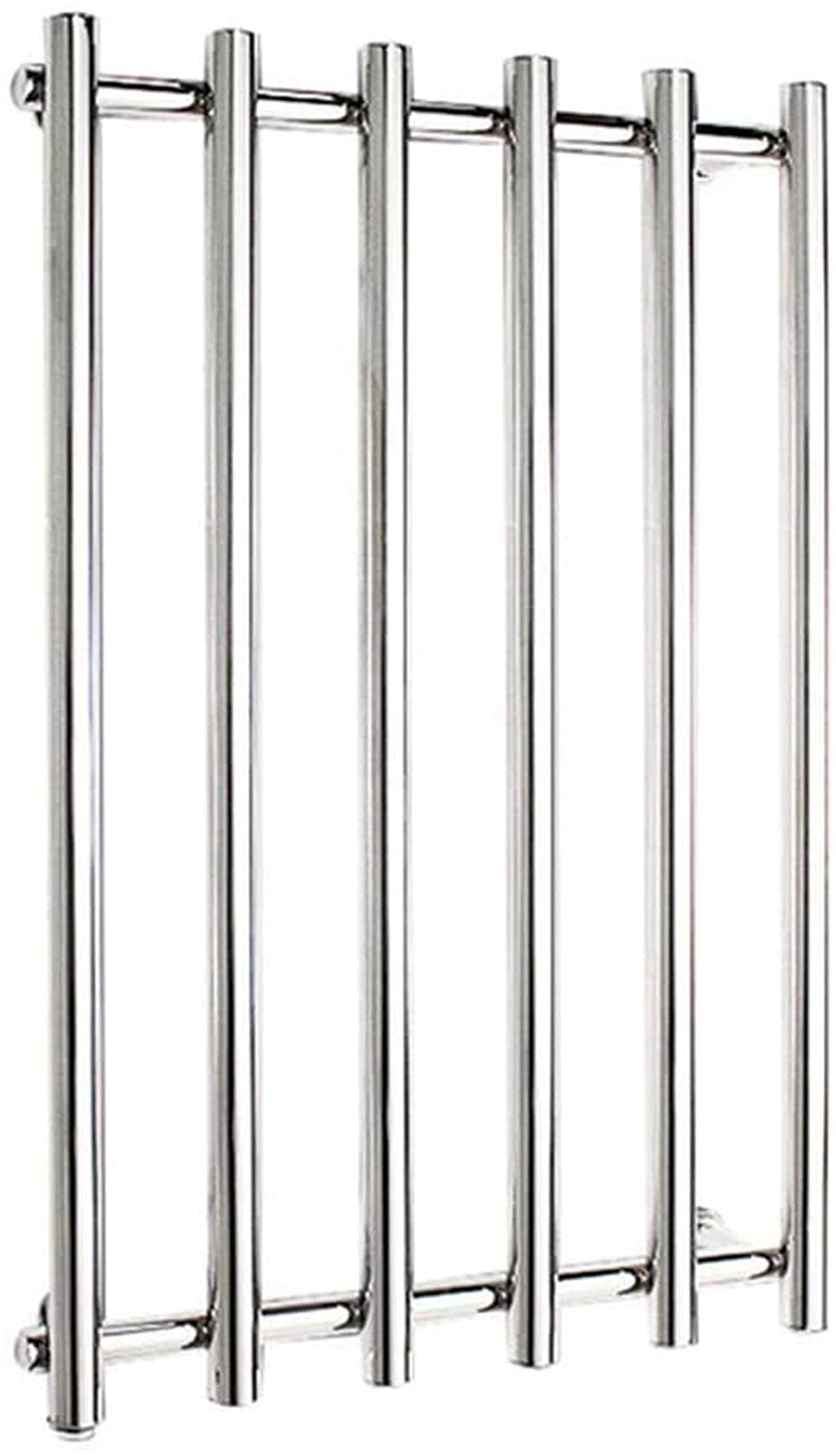 Heated Towel Rail Rails Towel Warmer Wall Mounted Hot Towel Warmer Heated Drying Rack Straight Bars Electric Heated Drying Racks for Bathroom Mirror Polish 88W plugin