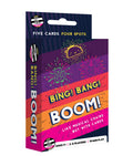 Bing Bang Boom Hilariously Fun Card Game for Family Game Night by Taco Cat Goat Cheese Pizza | Easy to Learn and Play with Fast 10 Minute Rounds | Fun for Kids, Teens, and Adults | 2 - 6 Players