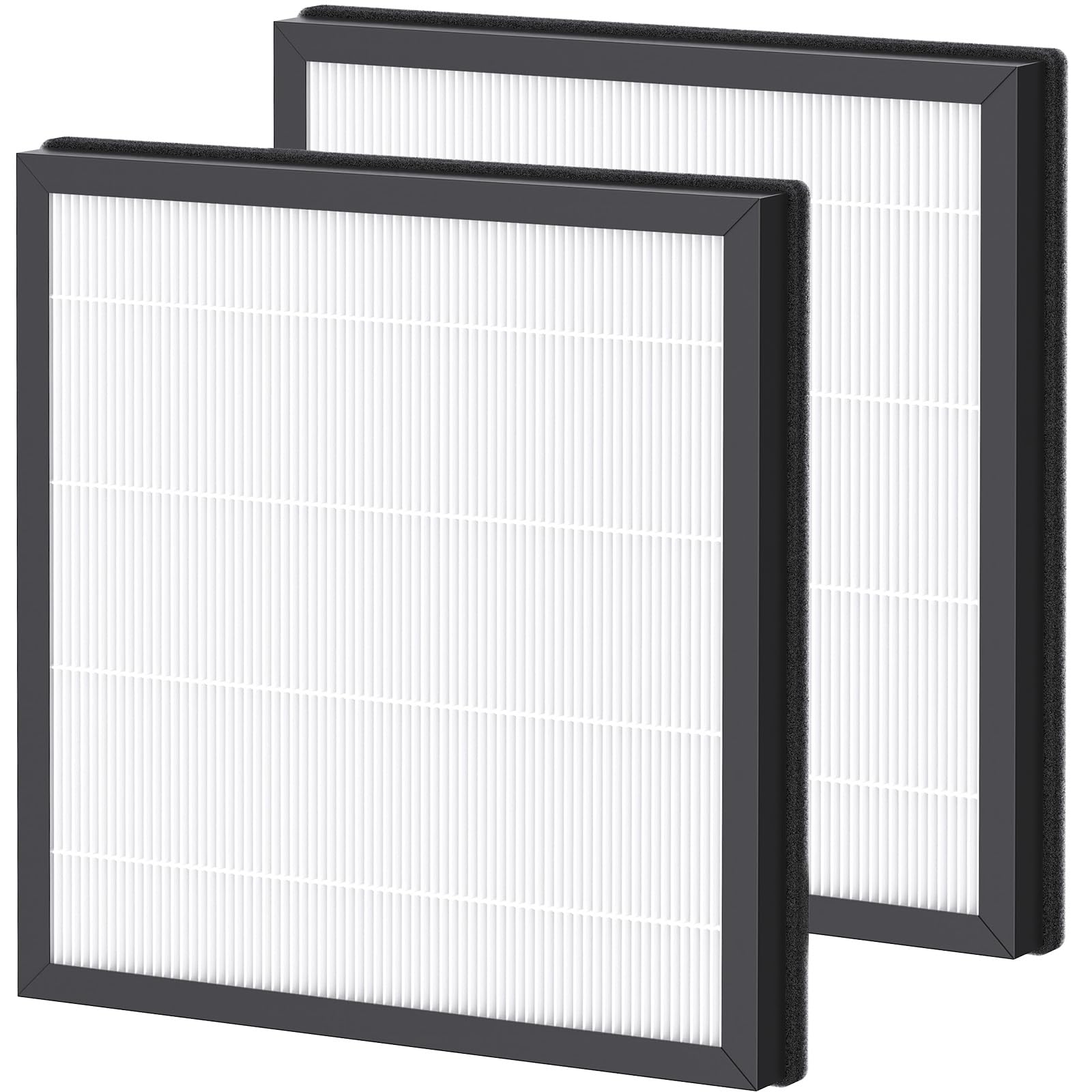 HAP605 Replacement Filter 2 Pack, Air Purifier Replacement Filter for FreAire HAP605 HAP607 & XenonLab HAP607 HAP605, High-Efficiency Activated Carbon Filters for HAP607/HAP605 Air Purifier