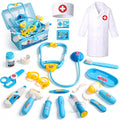 Fajiabao Doctor Kit for Toddlers 3-5 Dress Up Toys for 2 3 4 5 Year Old Girls Pretend Play Kids Doctor Set with Career Day Costume Toy Stethoscope for 2 3 4 5 6 Year Old Girls Boys Birthday Gifts