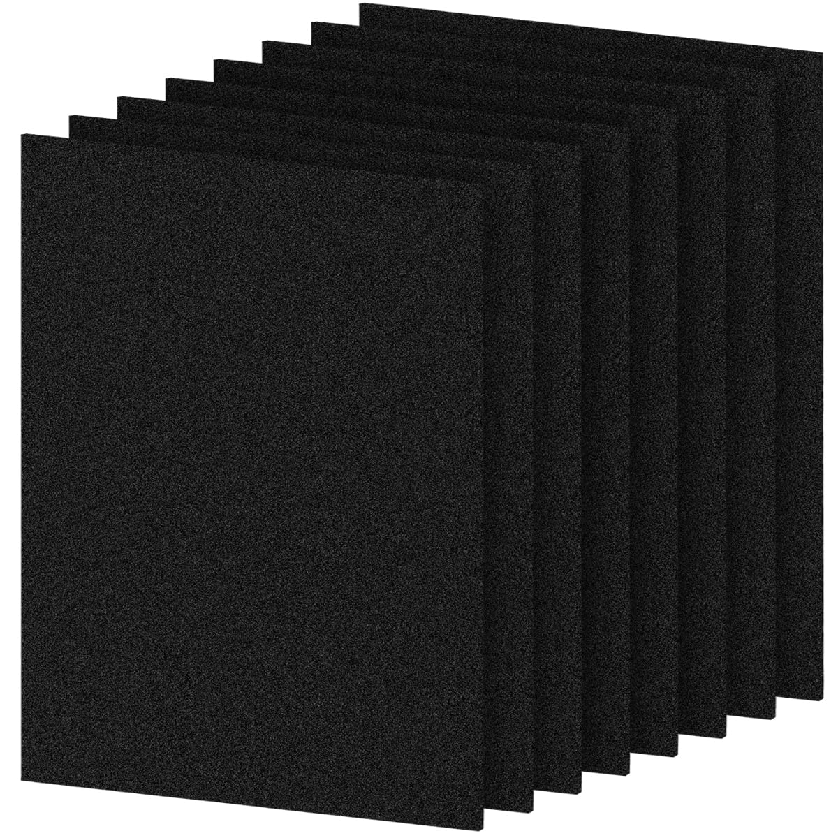 SAKEGDY 115115 Replacement Pre-Filter A Compatible with Winix PlasmaWave C535 5300 5300-2 6300 6300-2 P300 AM90 9000 5000 5000B C909 Air Purifiers, 8×Activated Carbon Pre-Filters