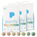 Smart Health Monitoring Cat Litter – Color-Changing, Fast Clumping, Odor Control, Low Dust | 3-Pack,Free cat scartcher