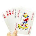 5X7 Inch Large Jumbo Playing Cards, Giant Deck of Cards Games for Families Casino Party Decorations Oversized Professional Poker Cards (4 Times)