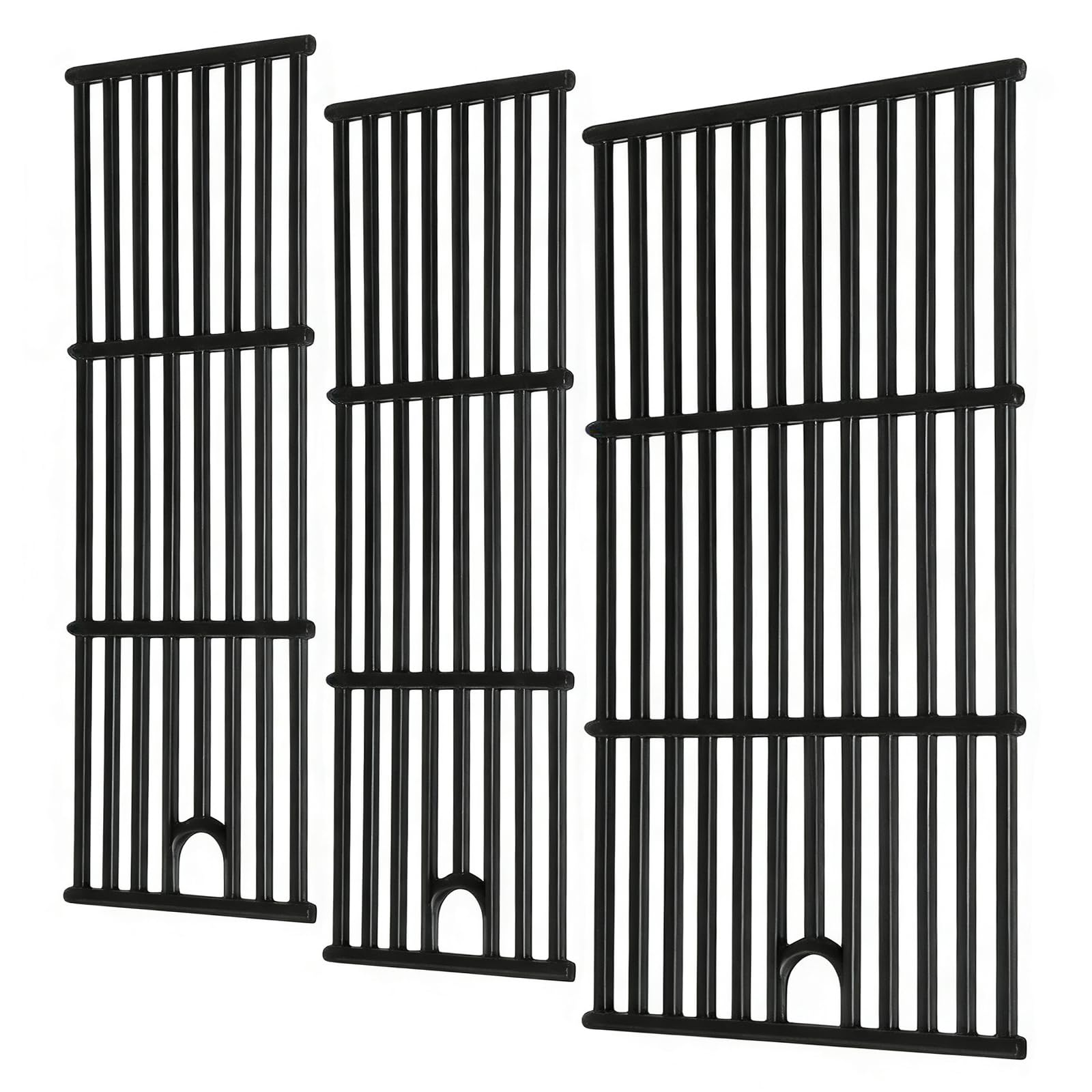 463365021 463366022 17 Inch Grill Grates for Charbroil Performance 4 Burner 463354021 463352521 463351021, 2 Burner 463630021, Cast Iron Cooking Grate Replacement Parts for G426-0004-W1 G426-0005-W1
