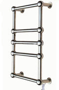 Heated Towel Rail Bathroom Wall Heater Towel Warmer,Electric Towel Rack, Hot Towel Rack Ed Stainless Steel Mirrored Spherical Surface Ip55 Waterproof Towel Dryer Bathroom Accesso