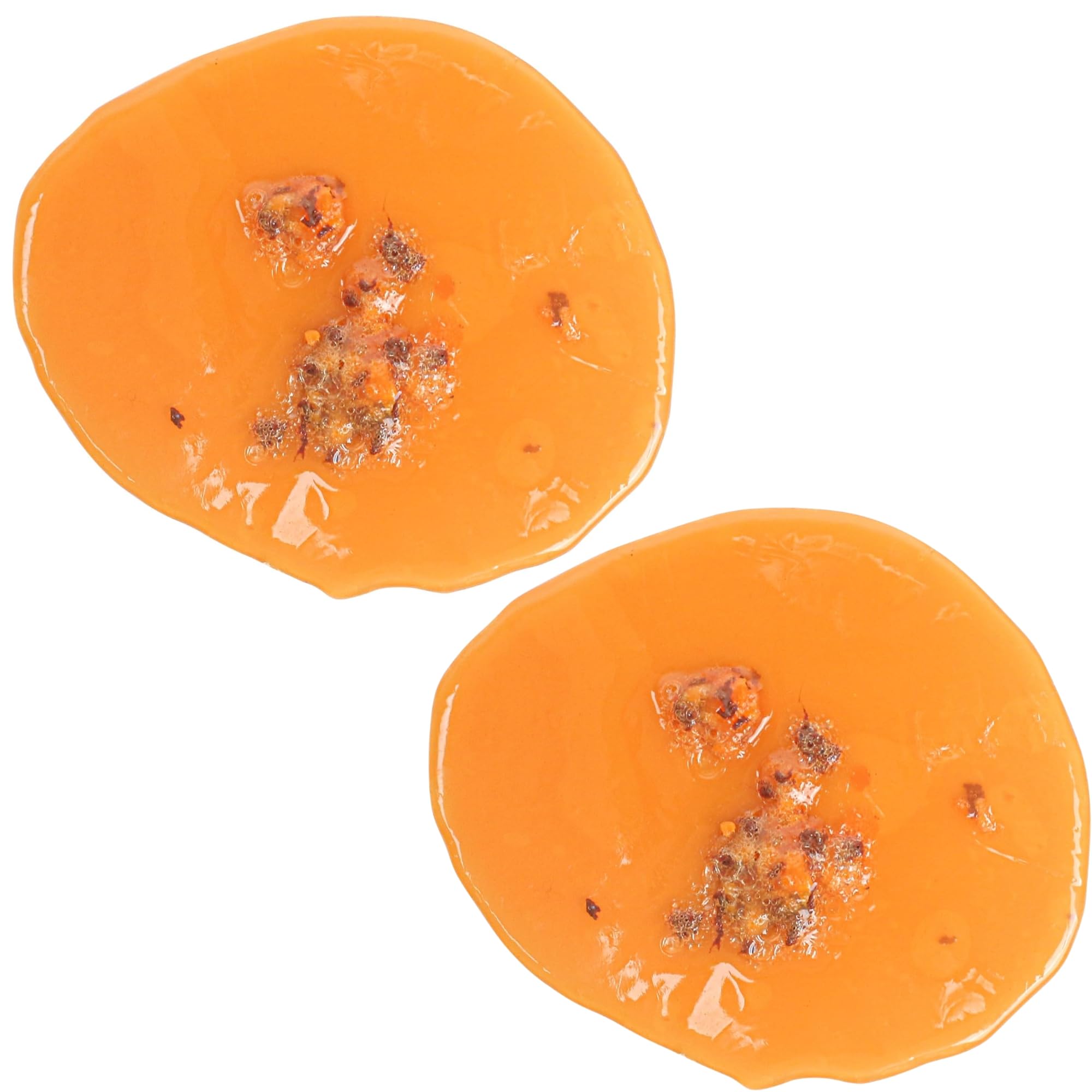 2Pcs Fake Vomit, Fake Puke, Throw Up or Barf Toy Pranks for Adults, Novelty Joke Toys, Artificial Rubber Cat Vomit Prop for Halloween Party, Bar Pub, April Fools' Day, Office, Funny Gag Gift Packet