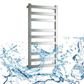 APUM Bathroom Electric Towel Warmer, Modern Wall Mounted Electric Towel Rail Stainless Steel Heater Tower Drying Rack