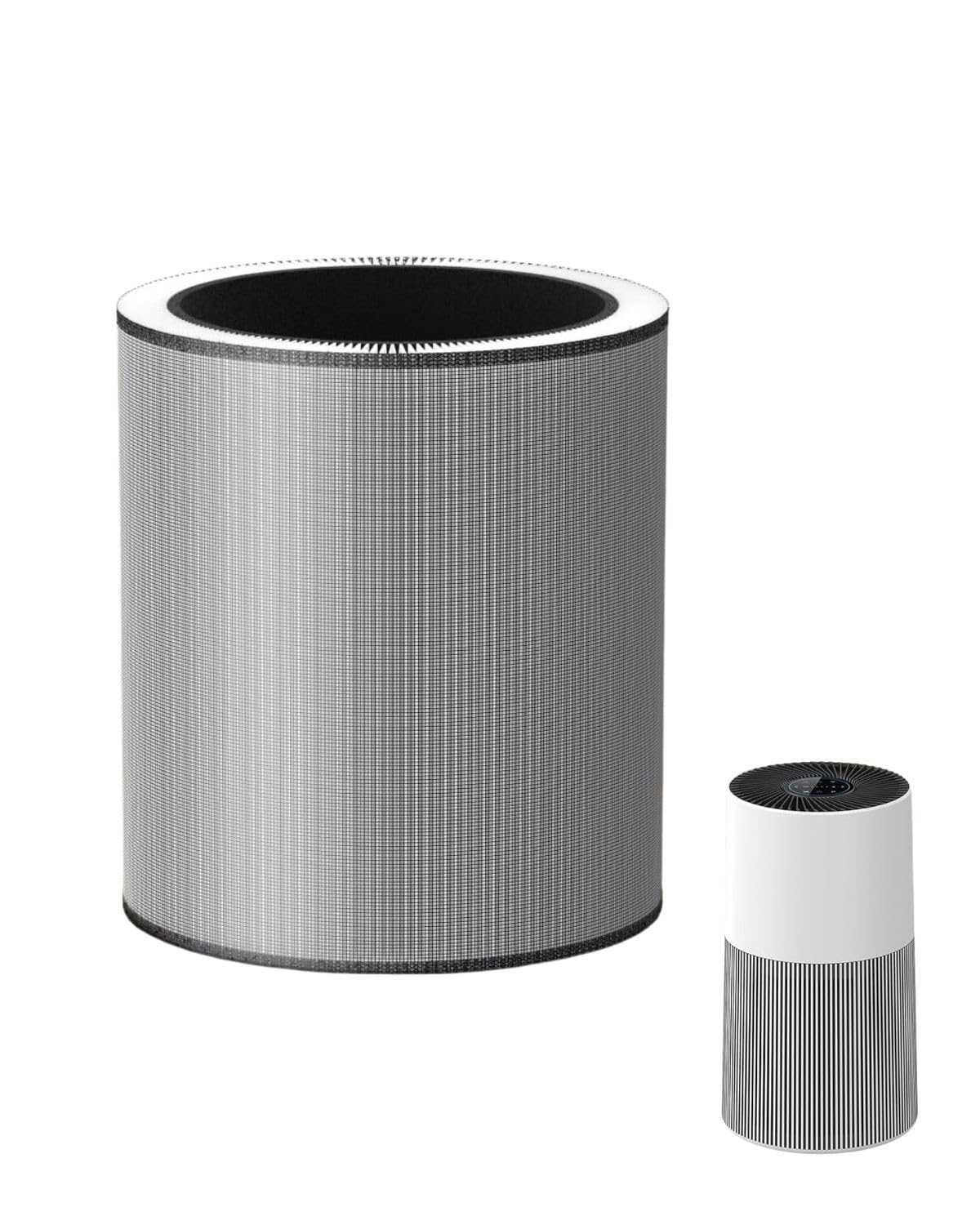 C610 Replacement Filter Z Compatible with Winix C610 4-Stage Air Purifier, 3 in 1 HEPA Filter with Activated Carbon and Pre-Filter, Compares to Part # 1712-0121-00, 1 Pack