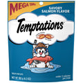 Classic Savory Salmon Flavor Crunchy and Soft Treats for Cats, 6.3 Oz Pouch, Treats Can Be Used As A Cat Snack, Meal, Or Cat Food Topper