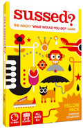 SUSSED The Wacky ‘What Would You Do’ Social Card Game - Fun & Easy for Kids - Family Travel Game for Road Trips & Car Journeys - Ages 6 & Up - Yellow Deck