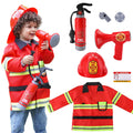 Liberry Firefighter Toys for Kids 3-5, Fireman Kit with Toddler Career Day Outfit, Helmet, Fire Extinguisher, Pretend Play Set for Boys Girls Birthday Gift