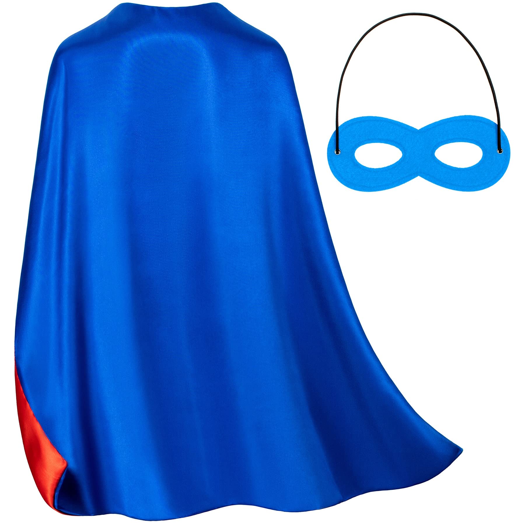 Double-Sided Superhero Capes and Masks for Kids - Perfect for Christmas, Halloween, Cosplay, and Parties