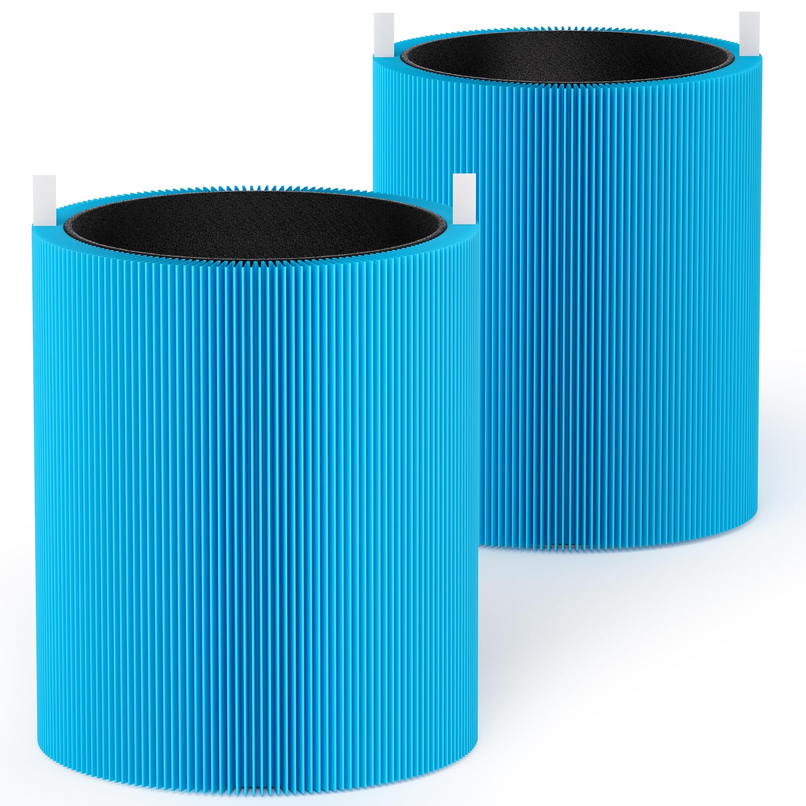 2 Pack Blue Pure 311 Auto AllergenBlock Filter Compatible with Blue Pure 311 Auto Air Puri-fier, Activated Carbon Filters