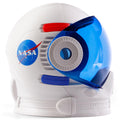 Blue Marble NASA Astronaut Helmet Halloween Costume Accessory – Wearable Space Helmet for Astronaut Costume for Kids, Sticker Sheet, Educational Gift for Boys and Girls, Dress Up and Pretend Play