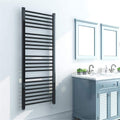 Heated Towel Rail Rails Towel Warmer Heated Towel Rack Electric Towel Warmer Wall-Mounted Plug-in Energy Saving Bath Towel Heater Home Bathroom Accessories Matte Black (Color : P