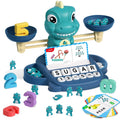 HOPEEYE Dinosaur Kindergarten Preschool Learning Activities Math Counting Matching Letter Toys - Toddler Educational Toys for 3 4 5 6 7 Year Olds Boys Birthday Gift Games for Kids Ages 5-7 3-5