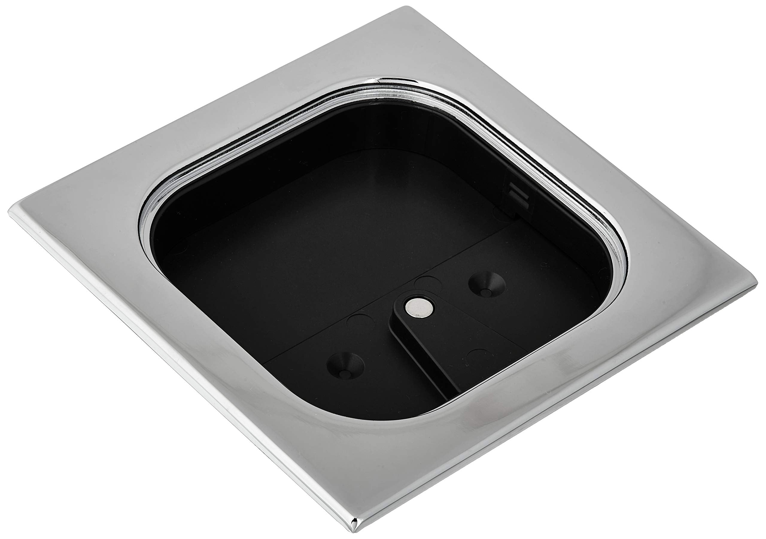 Mr Steam 104233SQ-PC AirTempo Square Flush Mount Kit, Polished Chrome