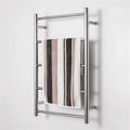 Bathroom Wall Heater Stainless Steel Electric Towel Rack, Electric Heating Drying Towel Warmer, 800X500X120Mm